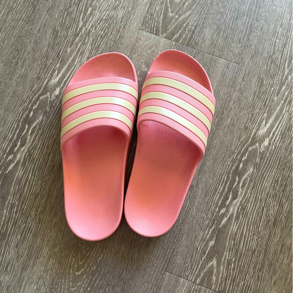 Adidas Pink Slides